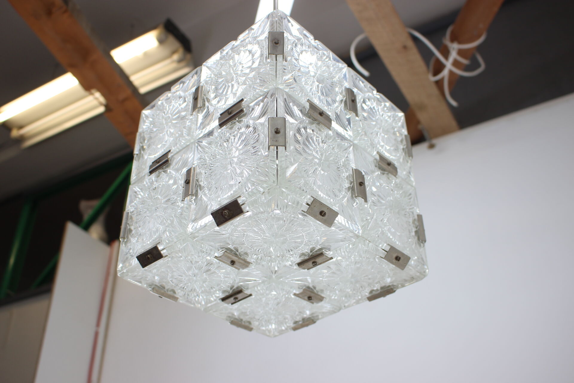 Mid-century pendant/Kamenický Šenov, 1960´s.