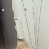 Decorative wavy gold mirror, 150x40 cm - New