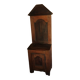 French Oratory prayer storage cabinet in walnut