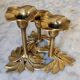 Brass candleholder