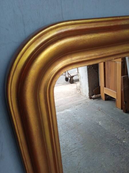 Miroir Louis Philippe bois doré ep XIX em - 128 cm