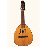 Antique instrument castellano laùd 12 strings (bandurria) - spain 1960s