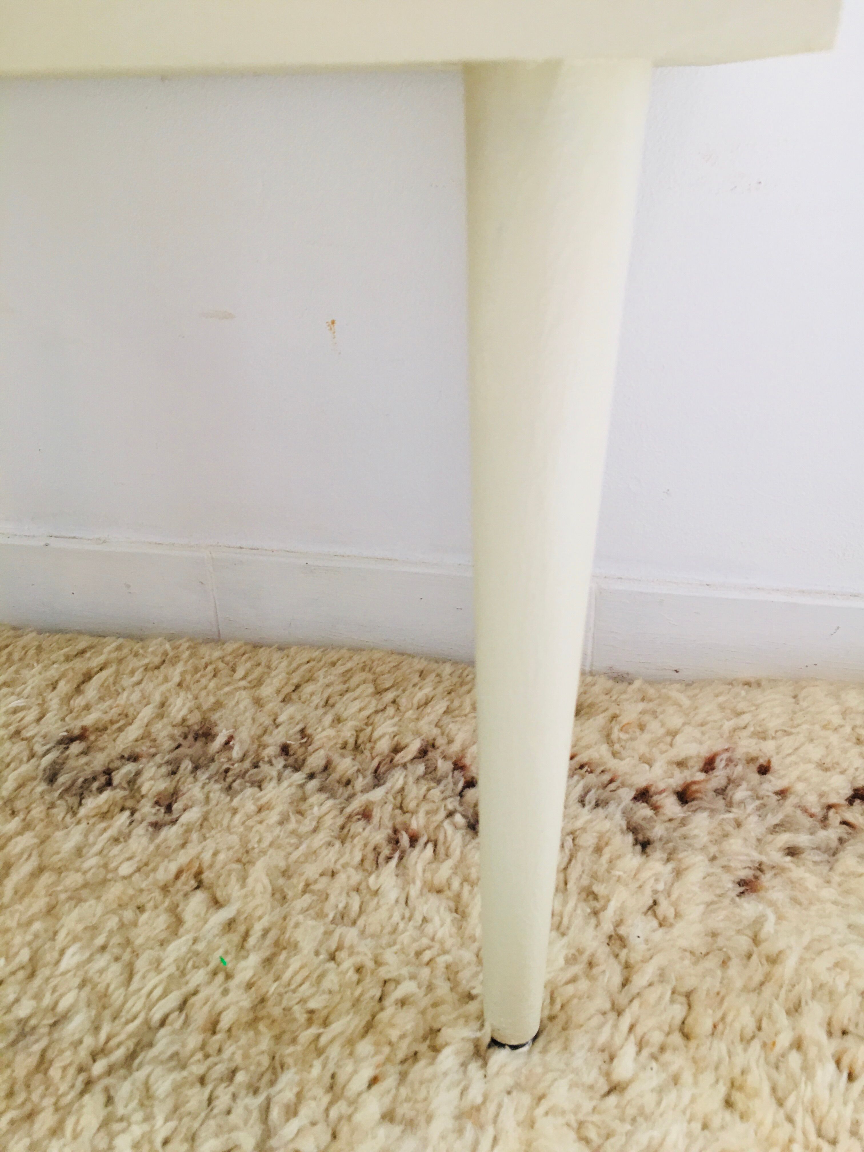Chevet en bois beige vintage