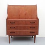 Secrétaire en teck des années 1960, Tibergaard / Gunnar Nielssen