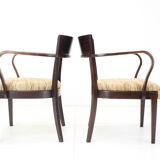 Chairs H-224 by Jindřich Halabala 1930s, Czechoslovakia