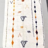 Berber carpet beni ouarain