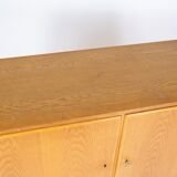 Sideboard in oak designed by Poul Hundevad from the 1960s.