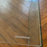 Table basse en verre trempé – Habitat – Modèle Gala