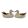 Salt pots in Limoges Porcelain R. Montigny