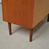 Scandinavian teak secretary