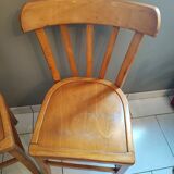 Chaises bistrot quatre vintage