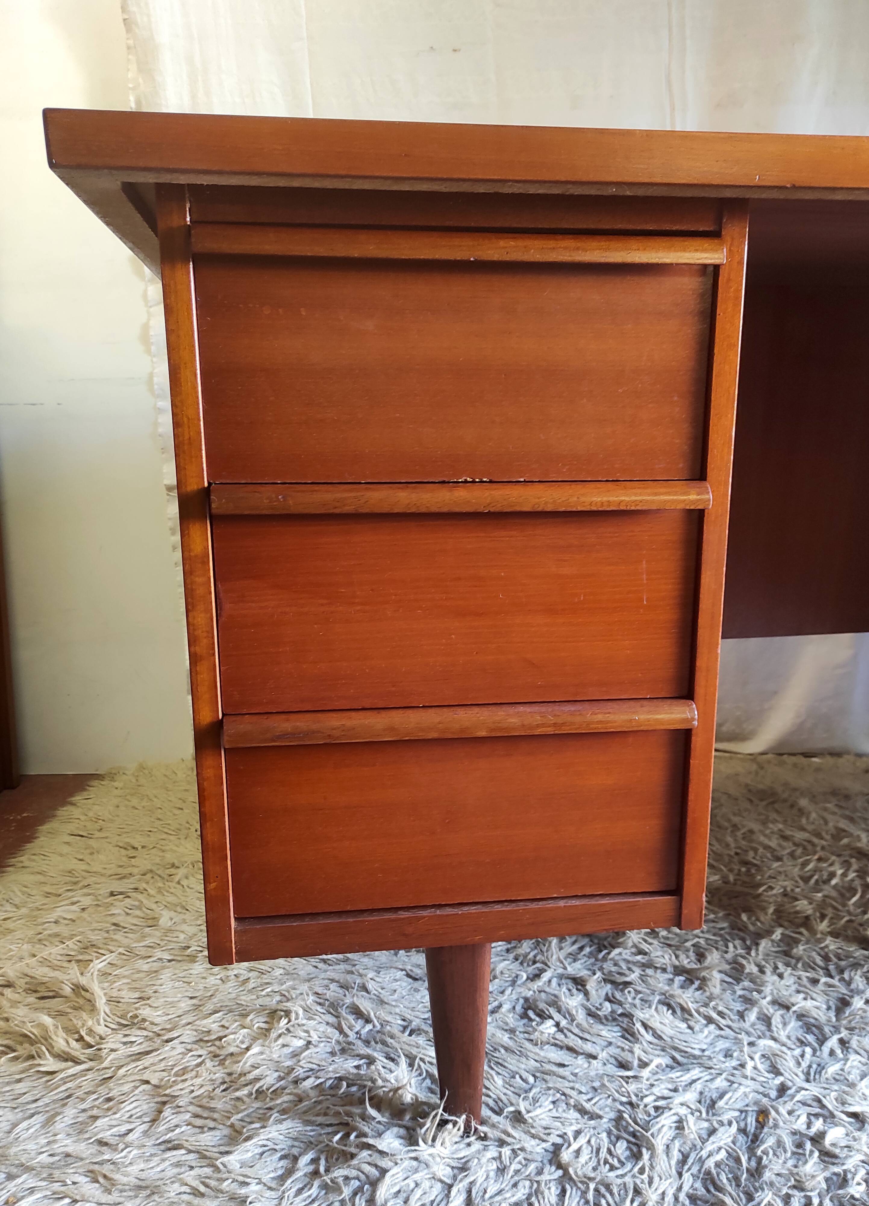 Scandinavian style teak office - 60s