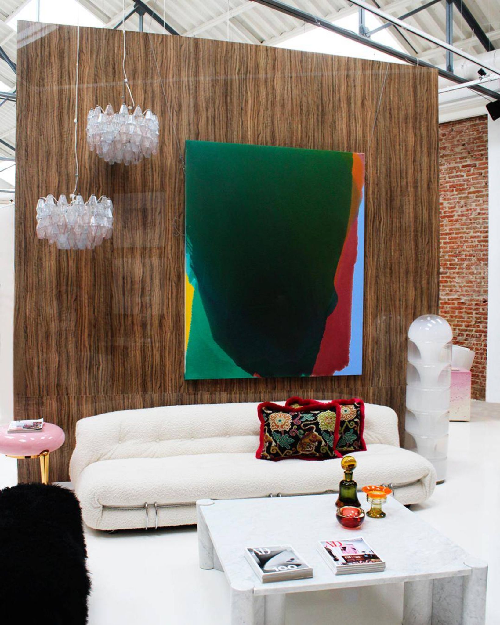 Jumbo Square Coffee Table by Gae Aulenti for Knoll, 1965, White Carrara, Italy