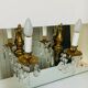 Louis XV wall lights in gilded bronze with pendants, mid-20th century / n°2