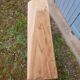 Small bench in raw solid wood