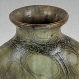 Vase en grès signé Anne Marie Sybesma De Bay, alias MIEP La Borne