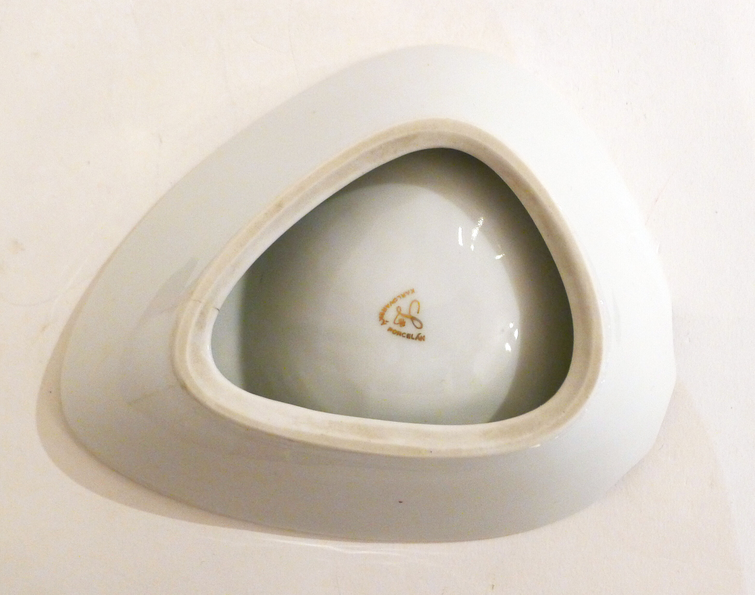 Stylized fish ashtray 1960'
