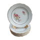8 assiettes plates KG Lunéville
