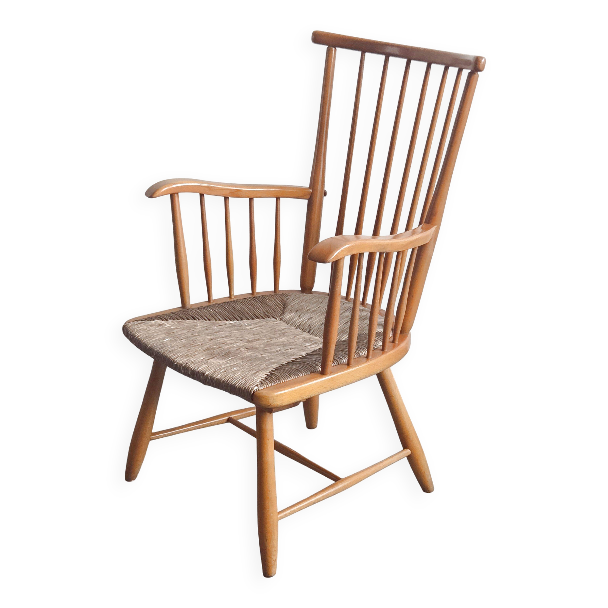 Vintage armchair by Arno Lambrecht for WKS Möbel 1950