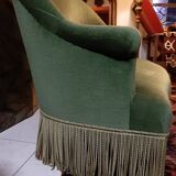 Green toad sofa