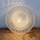 Vintage Glass Wall or Ceiling Light, 1970s