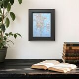 Southampton, England, original map printed in 1913.