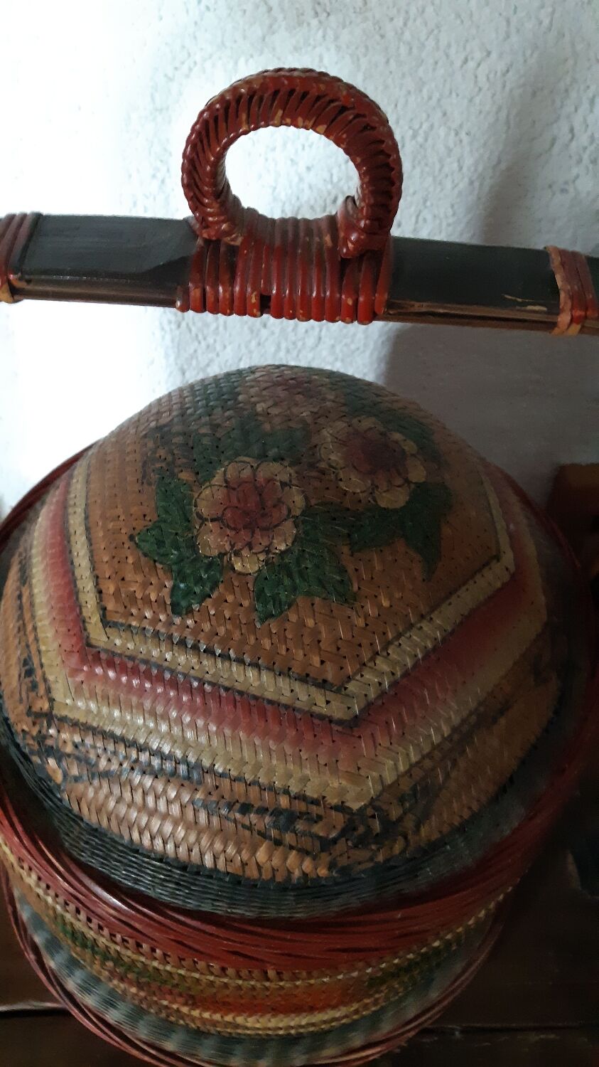 Old rice basket