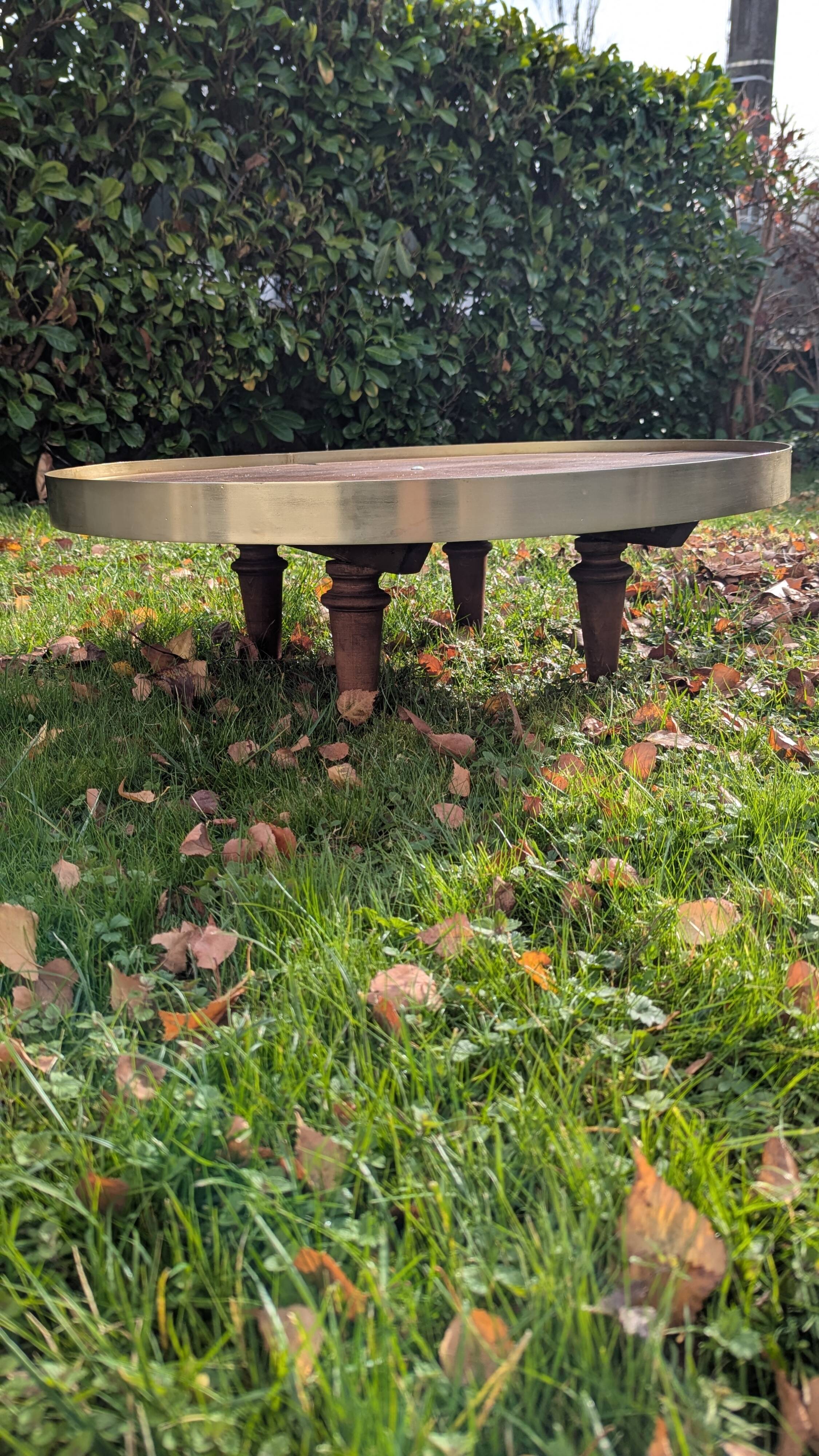 Mango wood coffee table