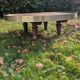 Mango wood coffee table