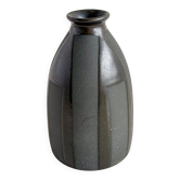 Black mid-century vase from West Germany