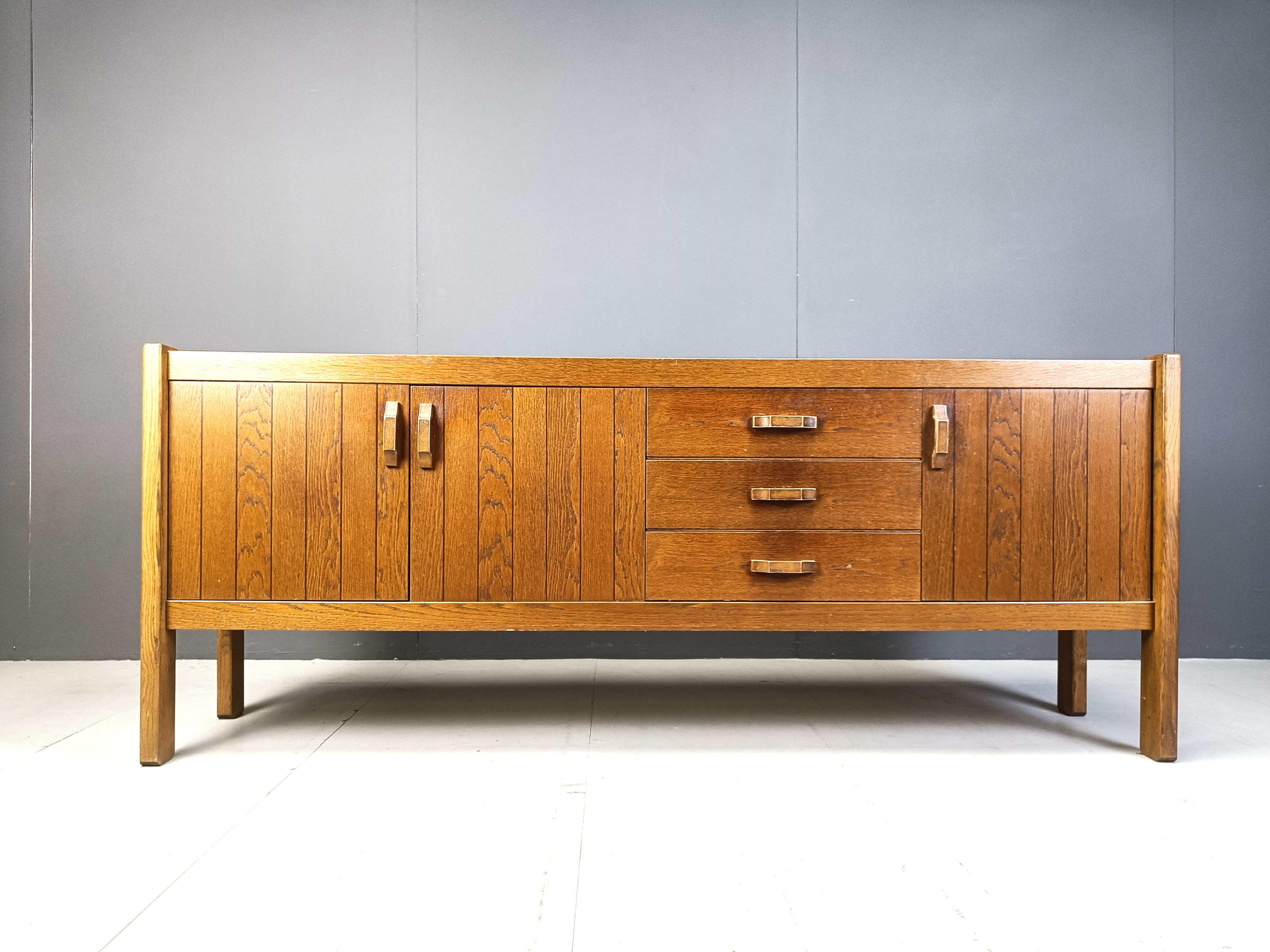 Vintage oak sideboard, 1960s