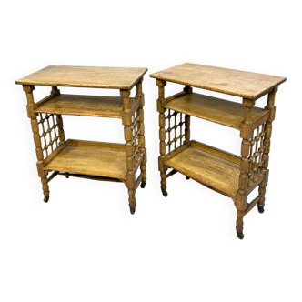 Pair of liberty side tables by wyburd