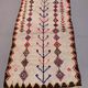 Vintage moroccan azilal rug 280x148 cm berber atlas, tribal