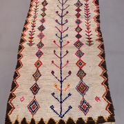 Vintage moroccan azilal rug 280x148 cm berber atlas, tribal