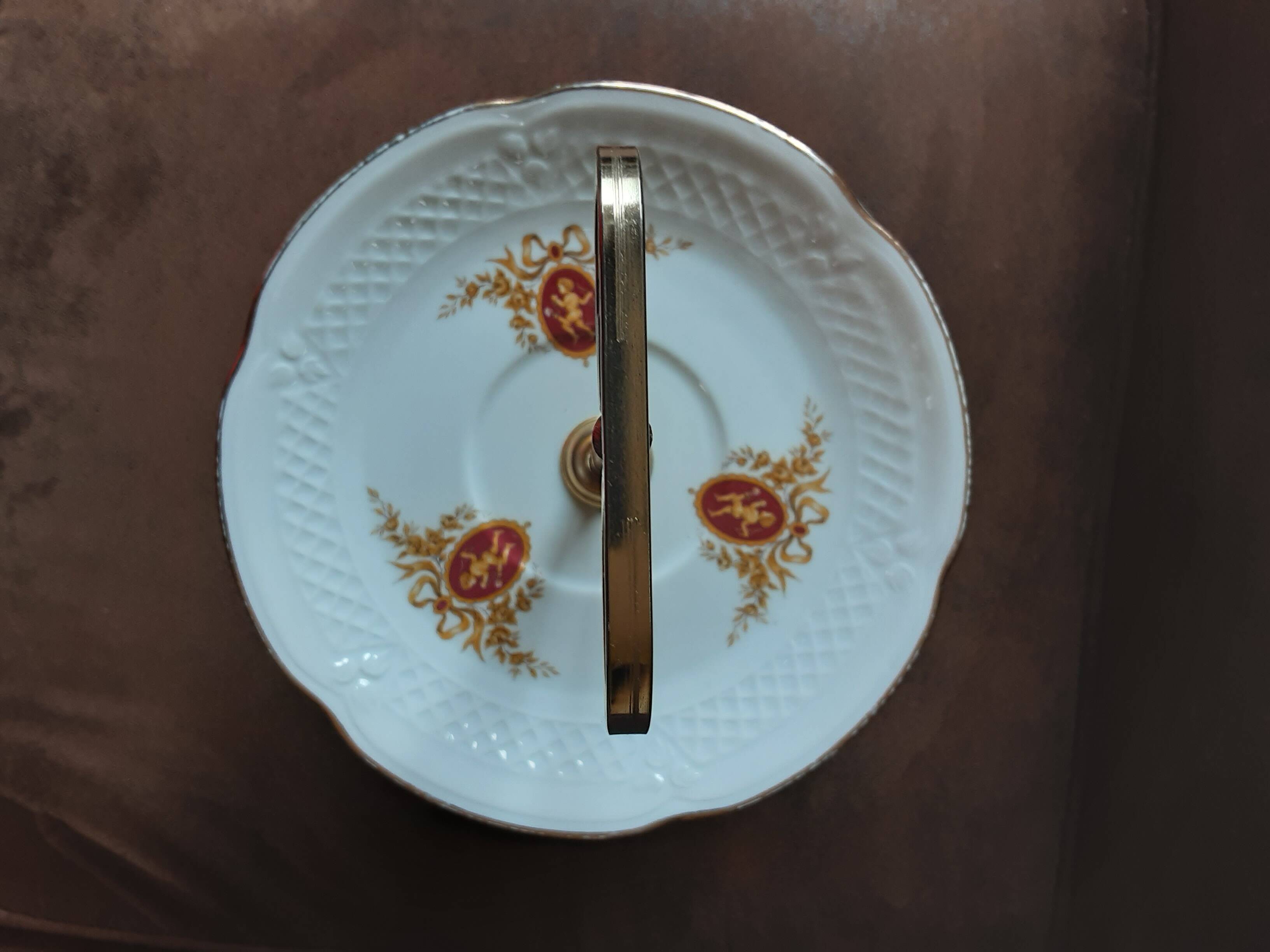 Paris porcelain 3-tier tray