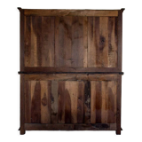 Sideboard in two parts L 163 x D 52 x 196, in solid oak