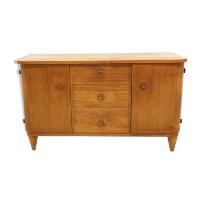 Commode scandinave en orme, Swedish modern, Suède, 1940