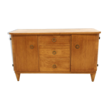 Commode scandinave en orme, Swedish modern, Suède, 1940