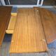 Table extensible Baumann en teck des années 60, (2 rallonges)