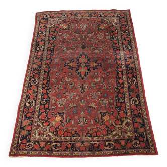 Handmade Persian oriental rug Meched 215 x 140