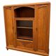 French Art Deco vintage library display cabinet 1930 Mahogany