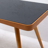 Mid century opaxite glass coffee table, 1960´s, Czechoslovakia