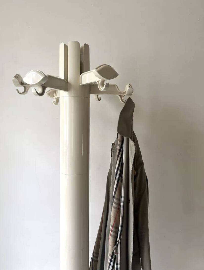Modular coat rack by G. Piretti for Castelli, Italian design 1970.