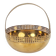 Art Deco Brass Bowl by Fischer Göppingen, 1920s