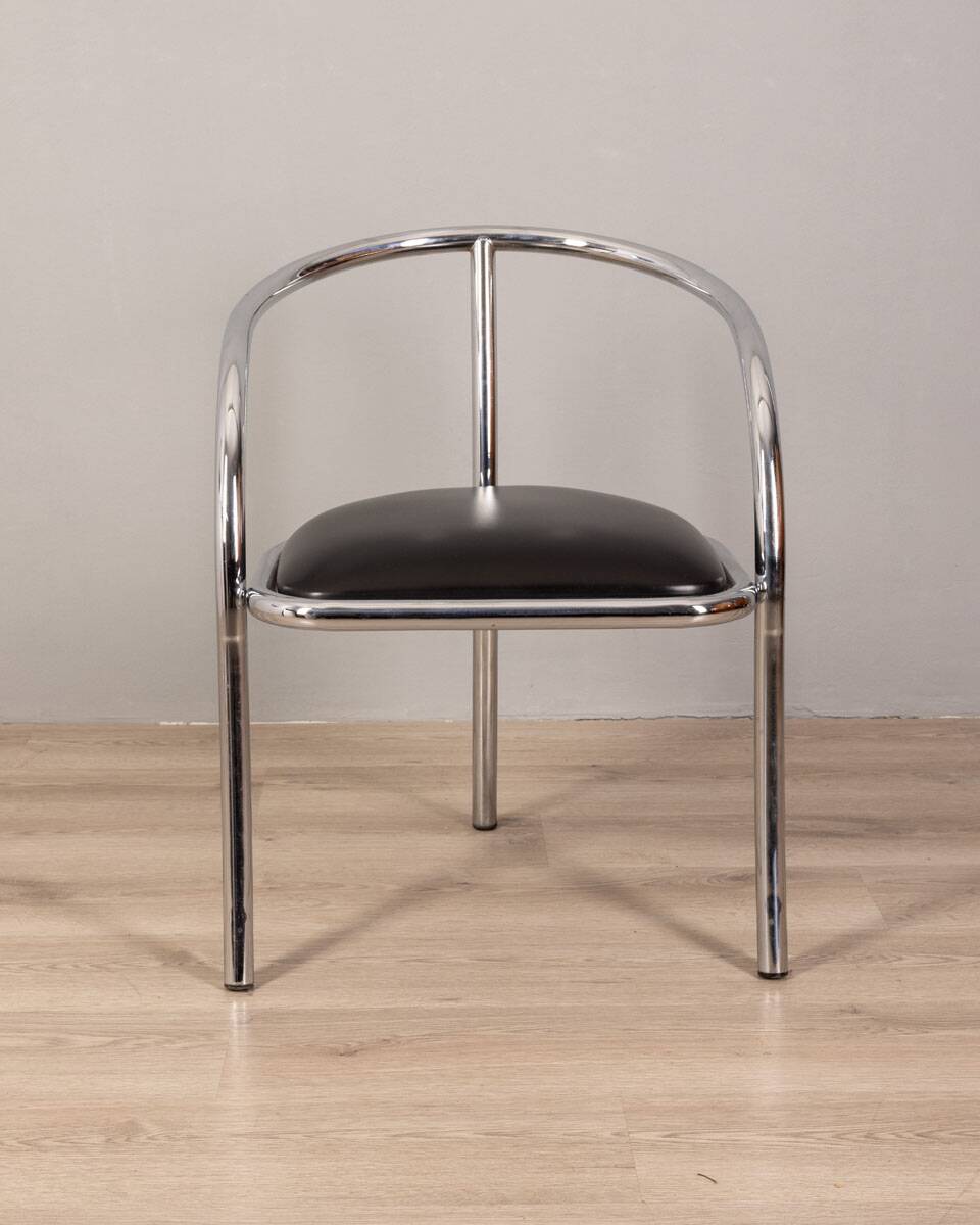 Set of 4 vintage chairs from the 70s tripodi italian design