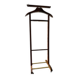 Wooden valet on wheels