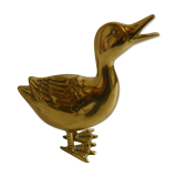 Vintage brass duck