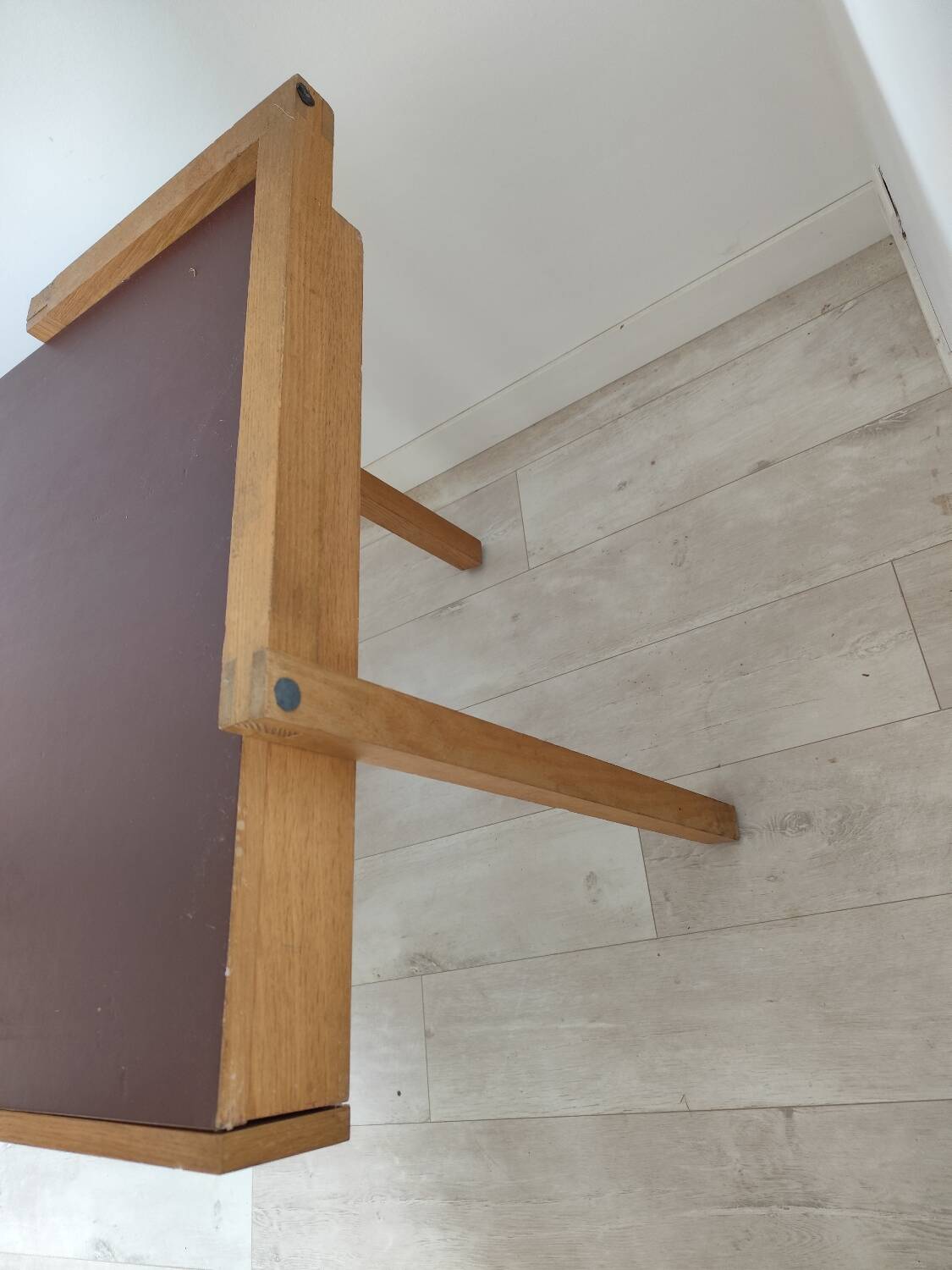 Bureau moderne habitat placage chêne