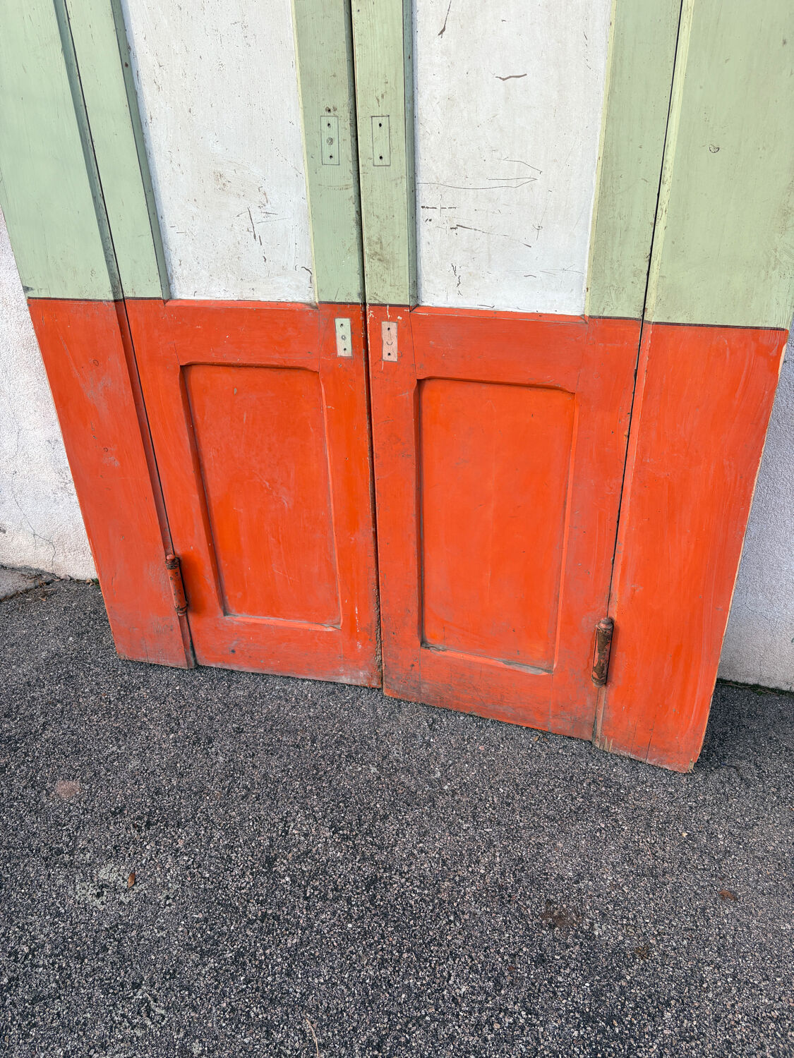 Double door, western hinges