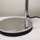 Table lamp, stainless steel and chrome-plated metal, Reggiani, 1970